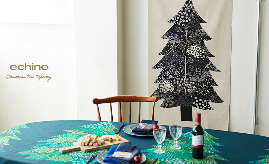 coco　クリスマスツリー Happy Holiday！ echino クリスマスを彩る特別なファブリック – cocca