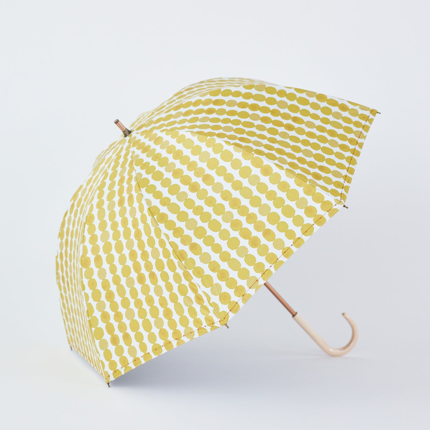 【晴雨兼用】coccaの日傘雨傘 dot 刺繍(ショート)