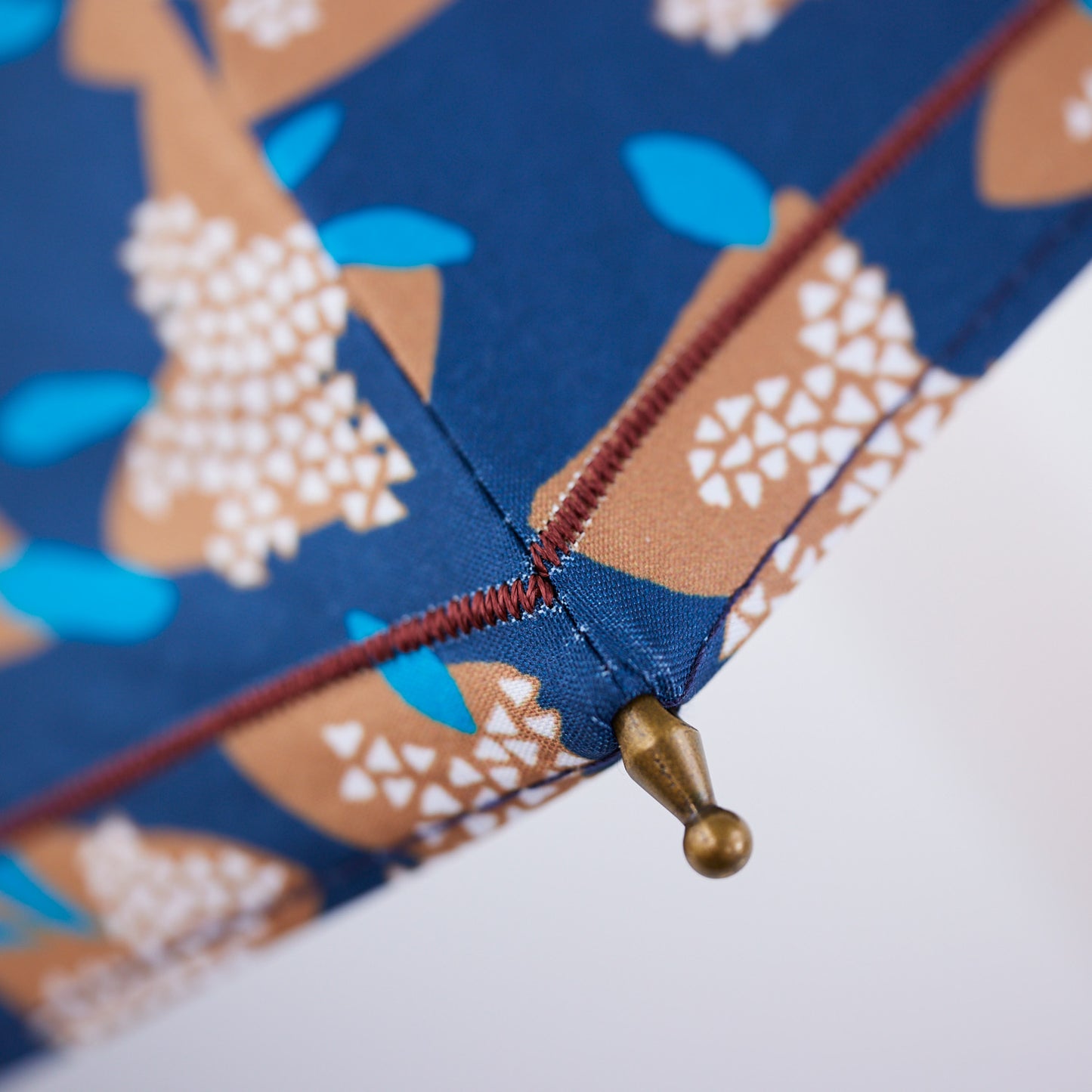 【晴雨兼用】coccaの日傘雨傘 elder flower 刺繍(ショート)