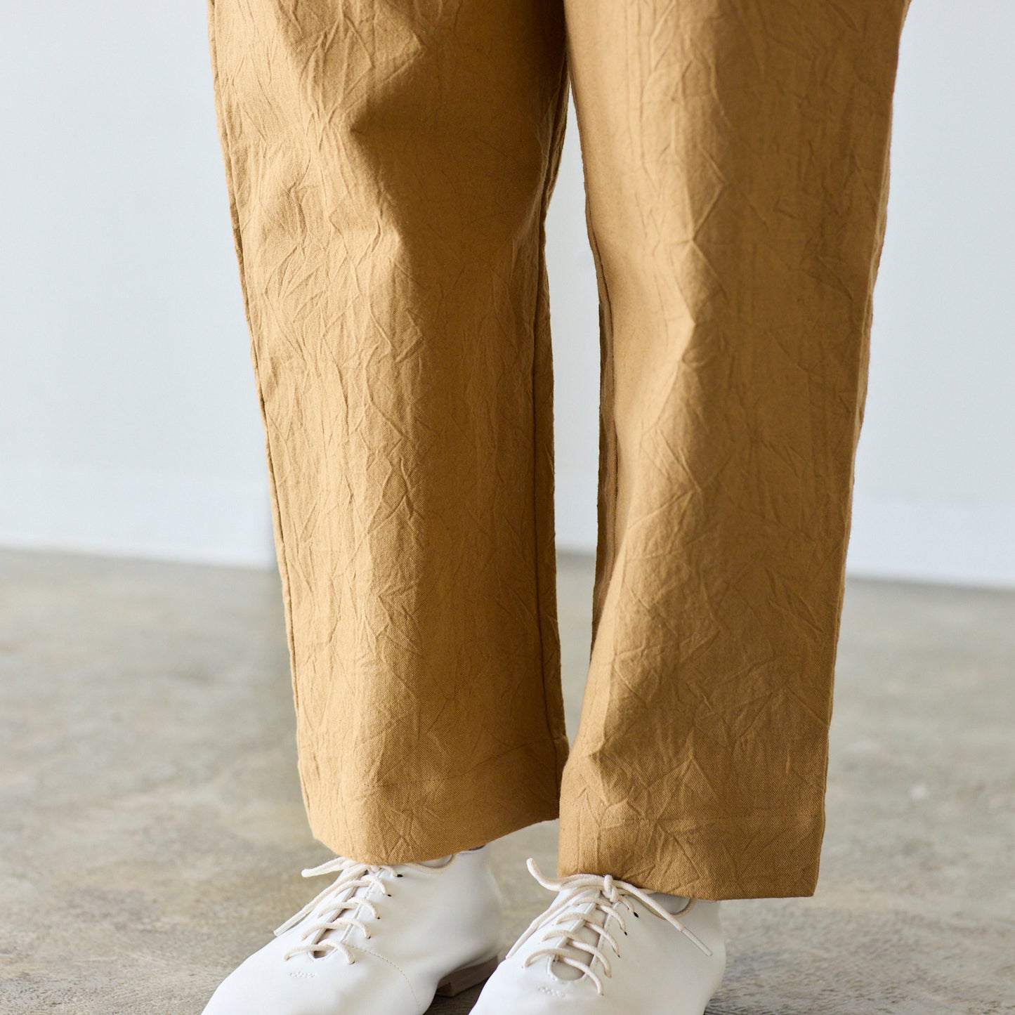 【型紙】毎日着たい、大人服 クロップド テーパードパンツ