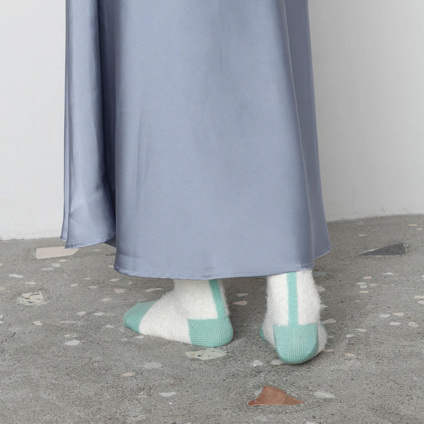 TRICOTÉ -SHAGGY LINE SOCKS- シャギーラインソックス