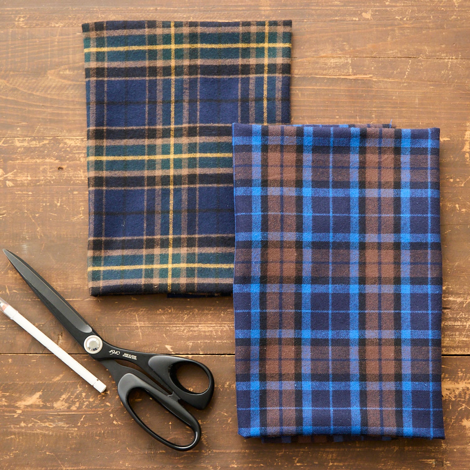 cocca(コッカ) ｜生地通販｜播州織 起毛フランネルチェック ～綿100%～