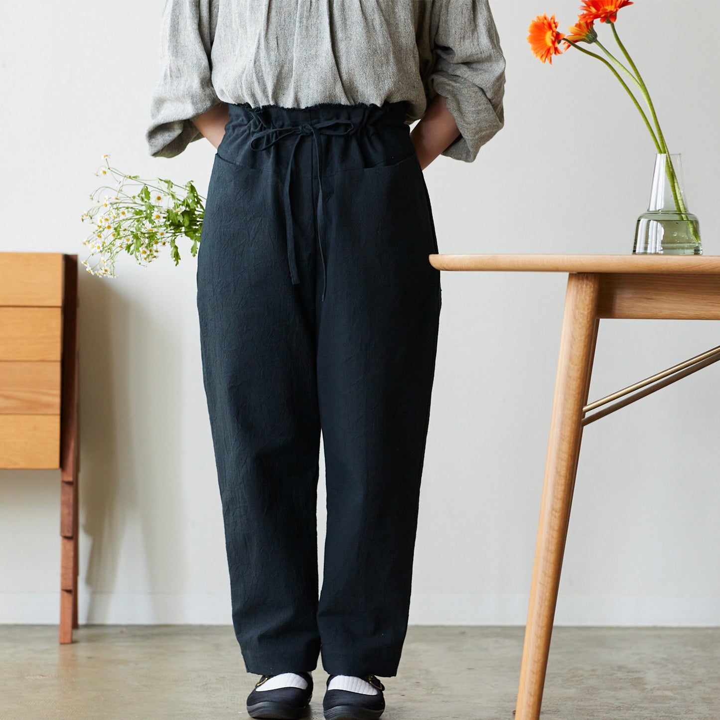 【SALE】【cocca for】 毎日着たい、テーパードパンツ