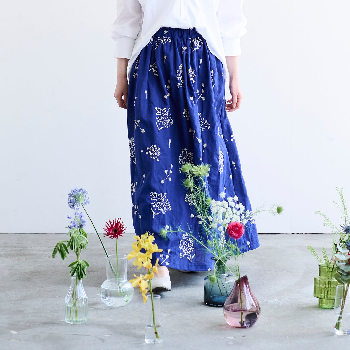 echino/エチノ 2023~Botanical~ 綿麻シーチング 刺繍