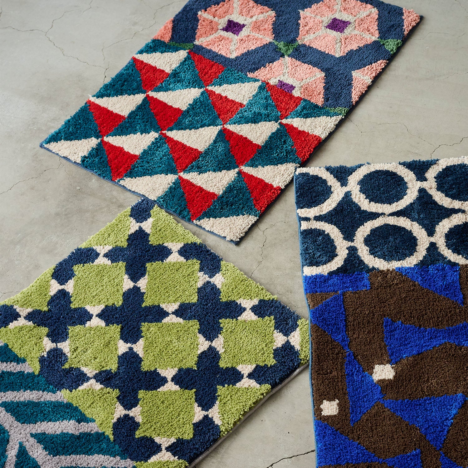 cocca(コッカ) ｜生地通販｜echino/エチノ -Shaggy Rug Mat- ラグマット