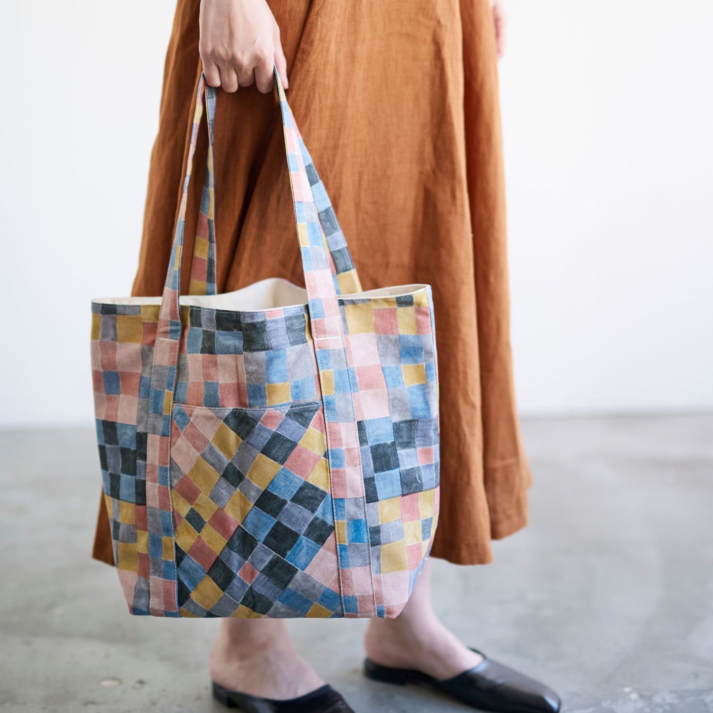 (無料サンプル)Gather by bookhou ~Geometric~ 綿麻キャンバス