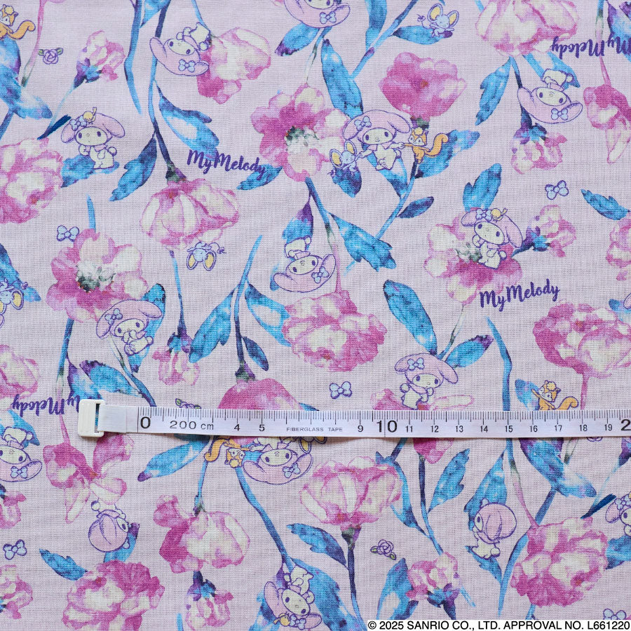 サンリオキャラクターズ×Flownny ~マイメロディ~ 綿100%シーチング