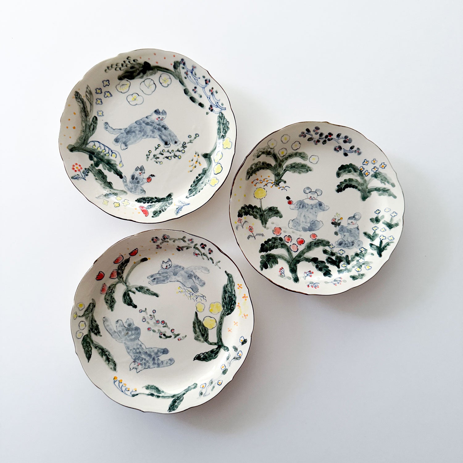 mizacosha/ミシャコシャプラス 16cmフリルプレート 磁器 – cocca