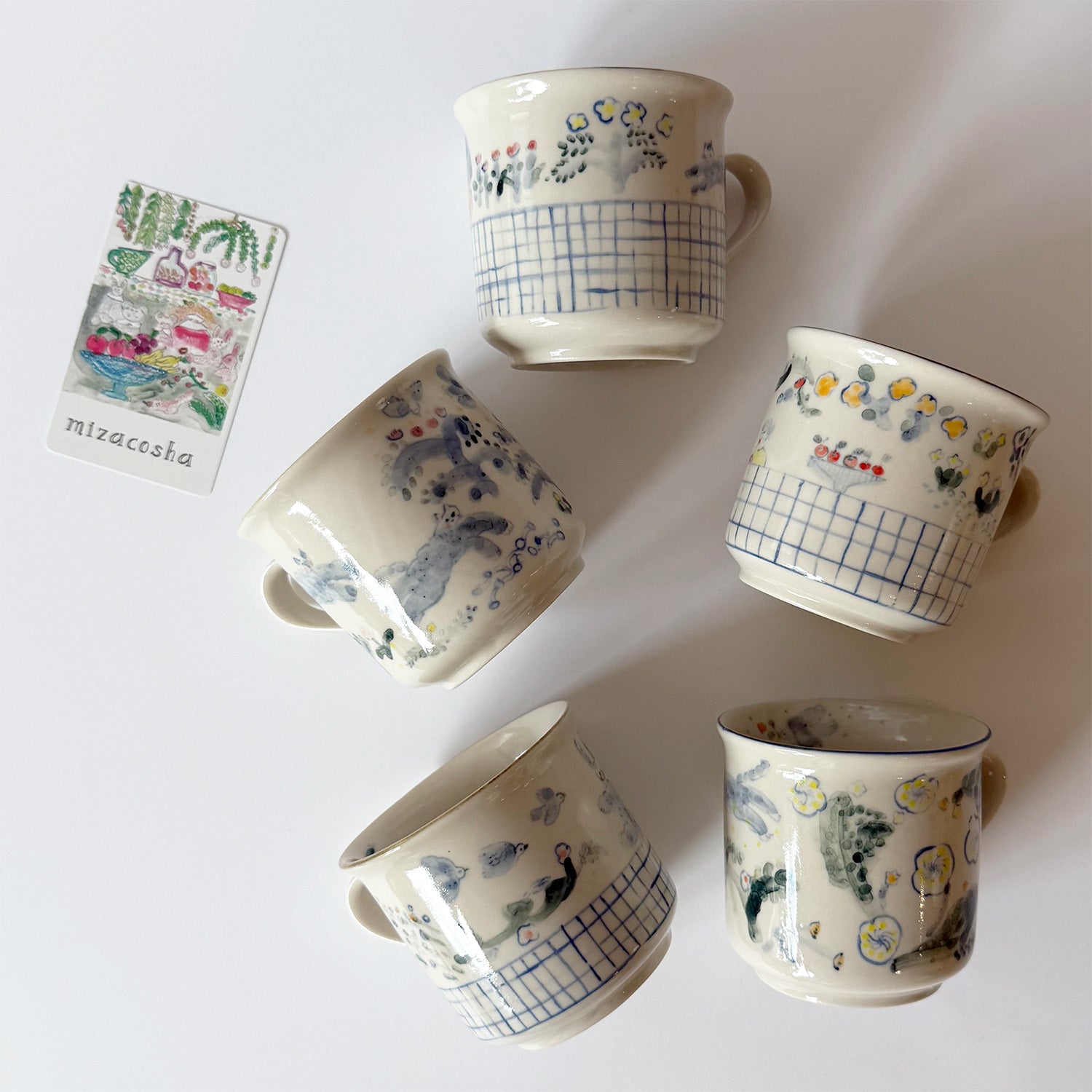 ミシャコシャ　マグカップ mizacosha/ミシャコシャプラス マグカップ 磁器 – cocca