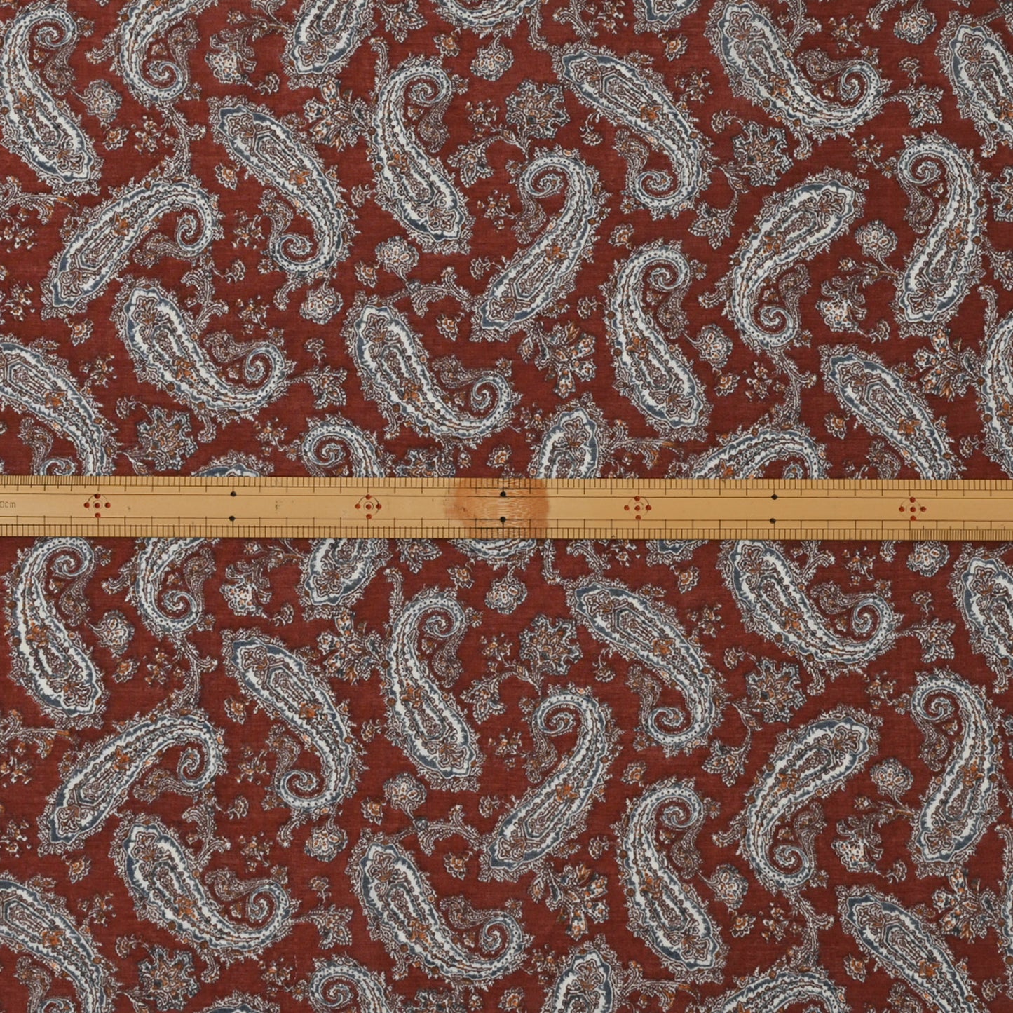 【SALE】Flownny ~更紗ペイズリー柄~(綿80ボイル)