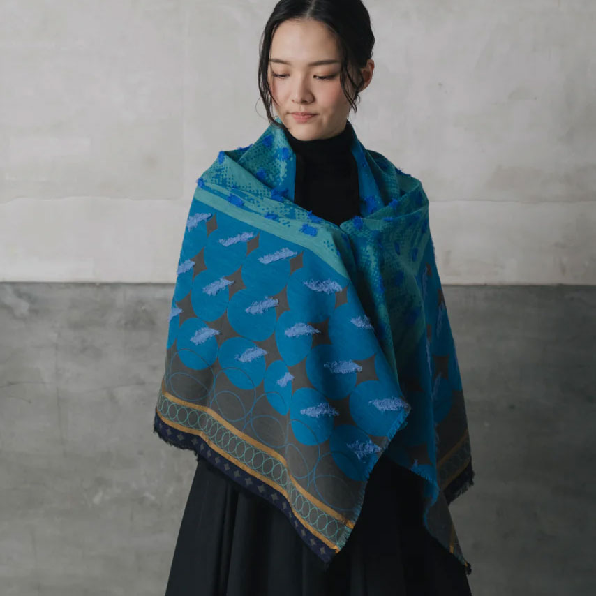 POLS -MIXTURE- FUSA ストール