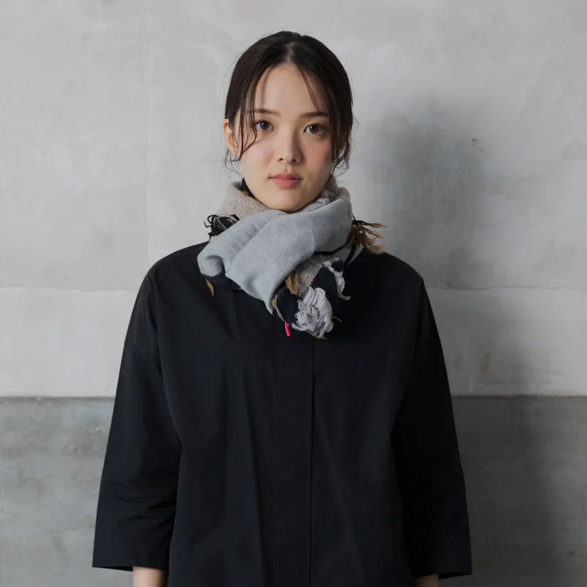 POLS -KESHIKI- ウールカットジャガード スヌード