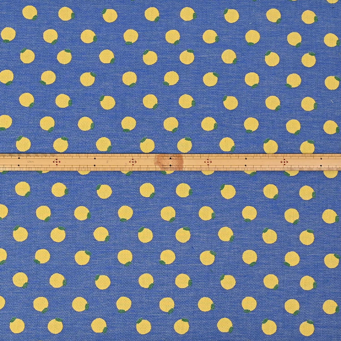 (無料サンプル)【clocomi】庭の密柑- 播州織ジャガード ~綿100%~