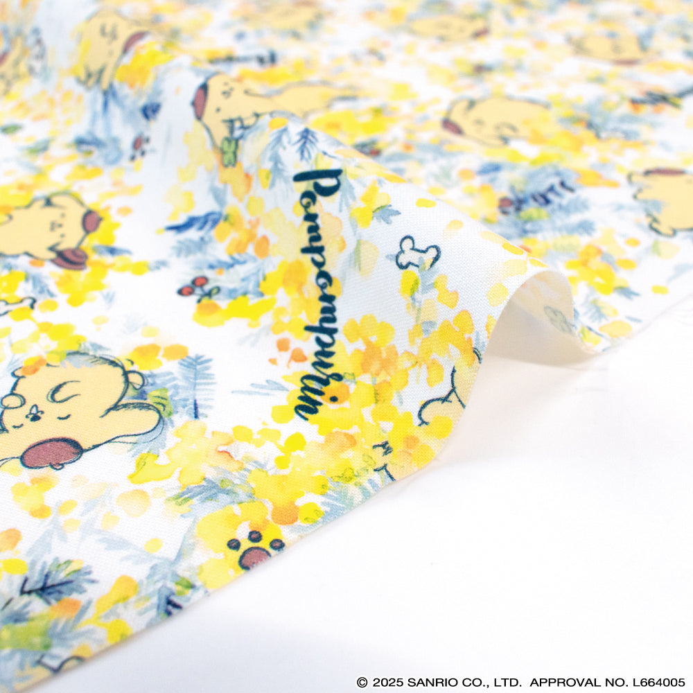 サンリオキャラクターズ×Flownny ~ポムポムプリン~ 綿100%シーチング