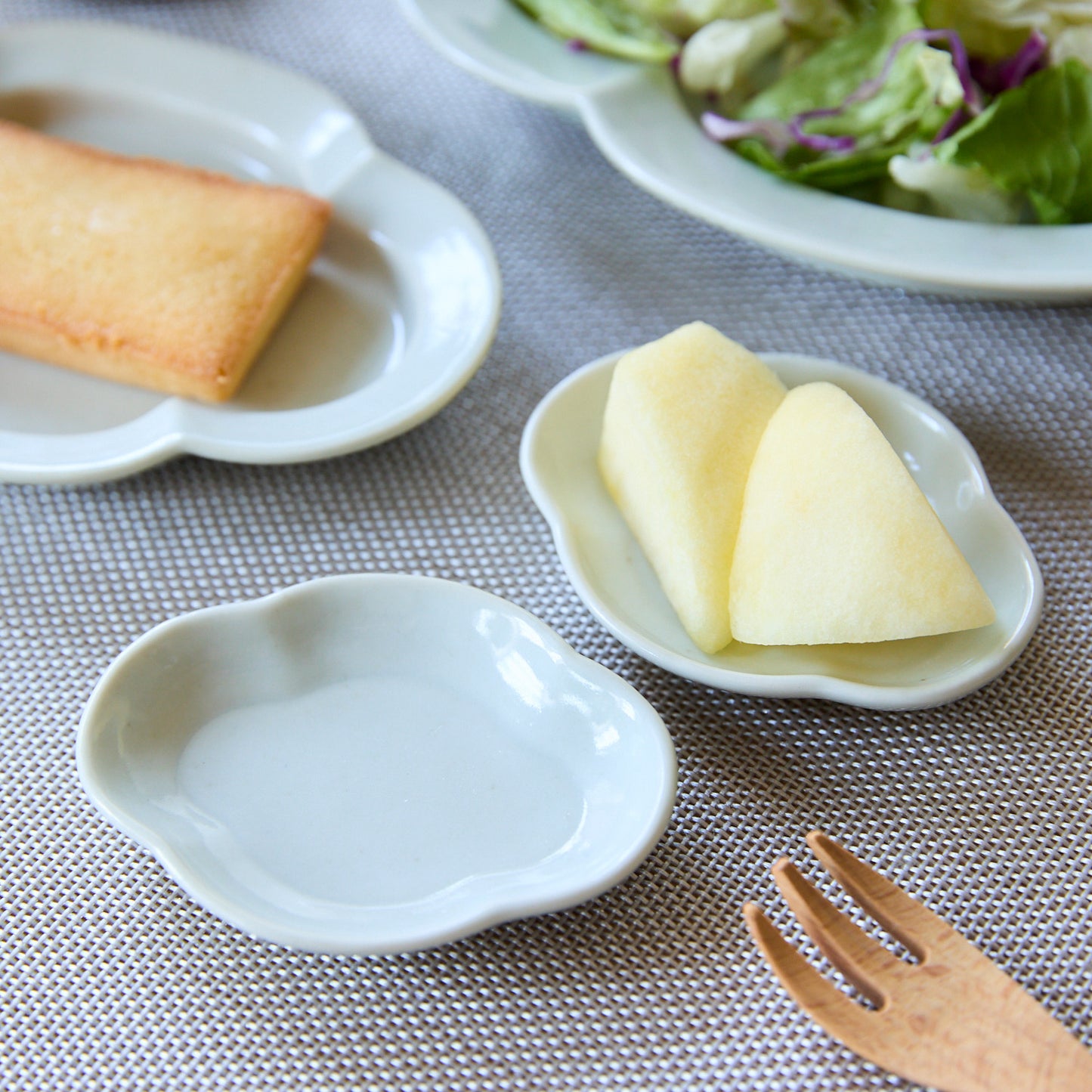 【有田焼】木瓜豆皿 古代釉