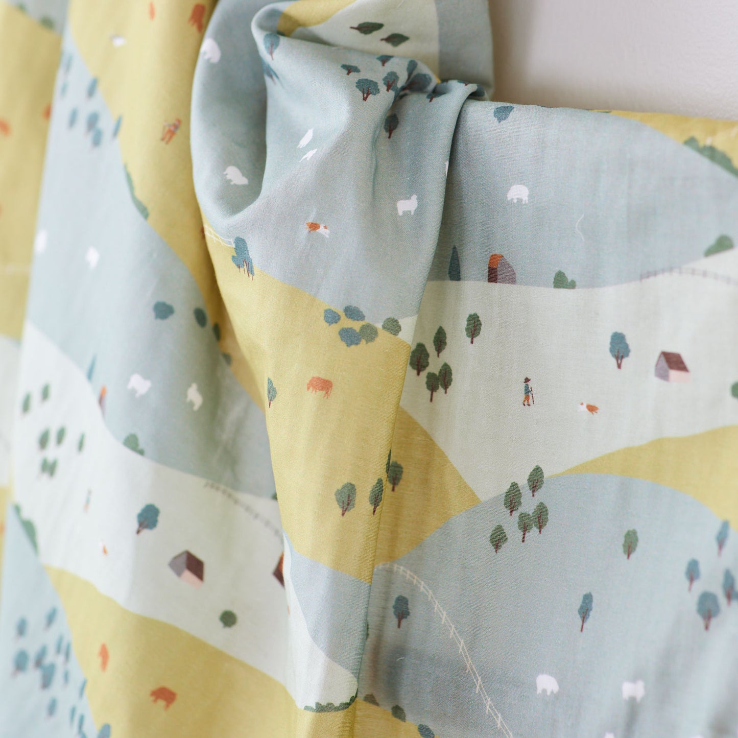 (無料サンプル)Farm 綿100%ダブルガーゼ -MUDDY WORKS by Tomotake-