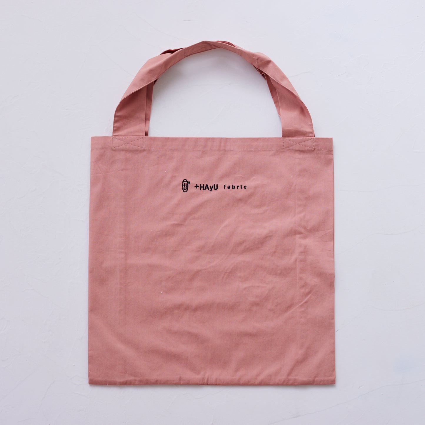 【+HAyU fabric】-Twin Tote bags- トートバッグ ~ニャンコ家系図~