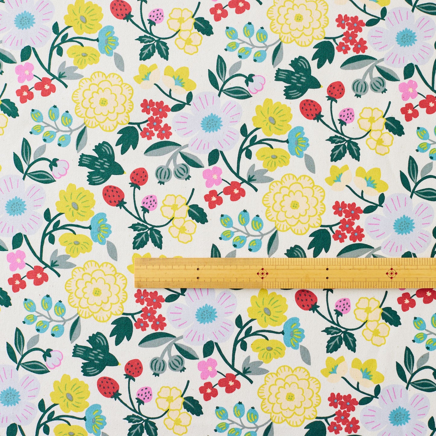【SALE】sopo retro ~バードフラワー~ 綿100%オックス