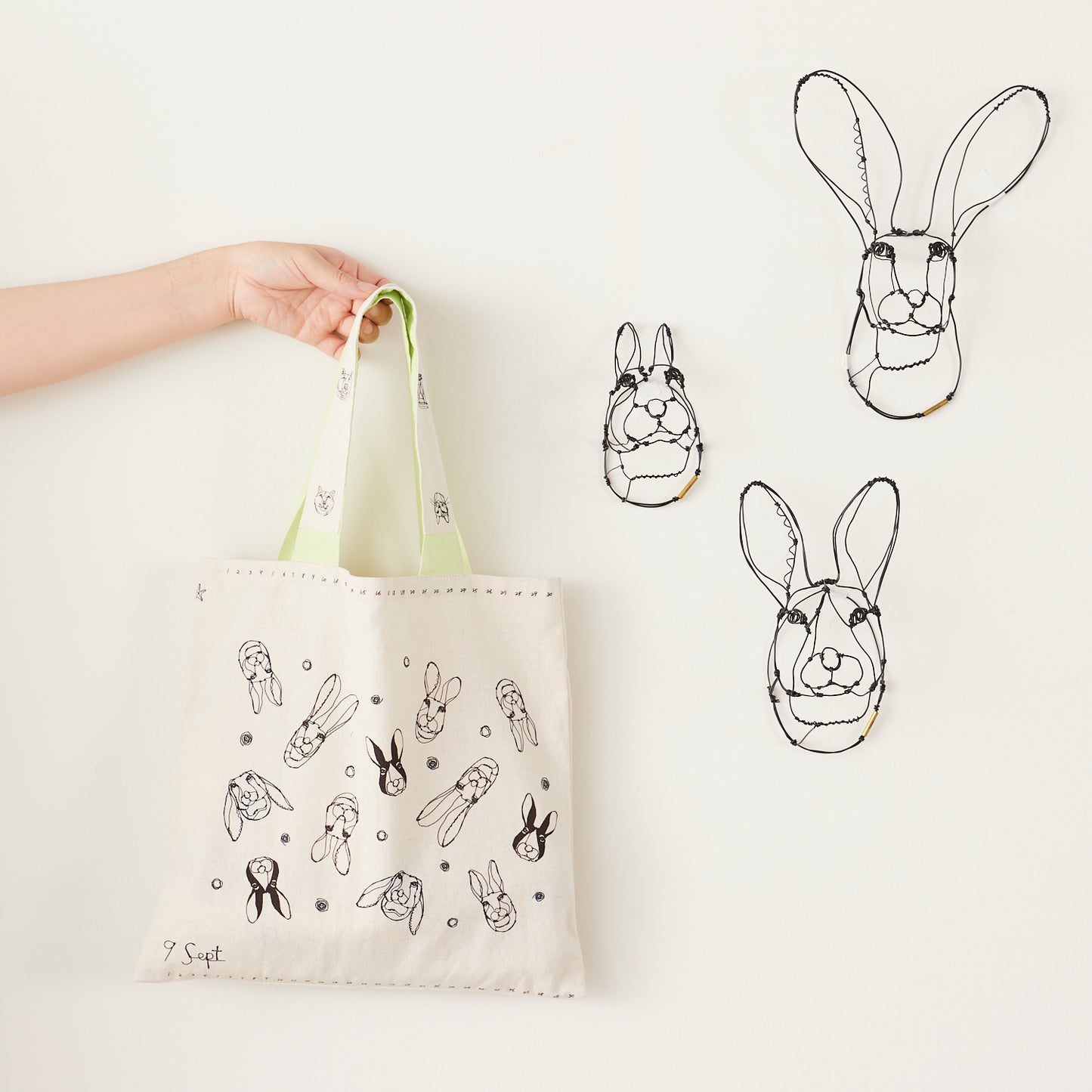 【cocca限定商品】+HAyU fabric ~カレンダーパネル~ 綿麻キャンバス