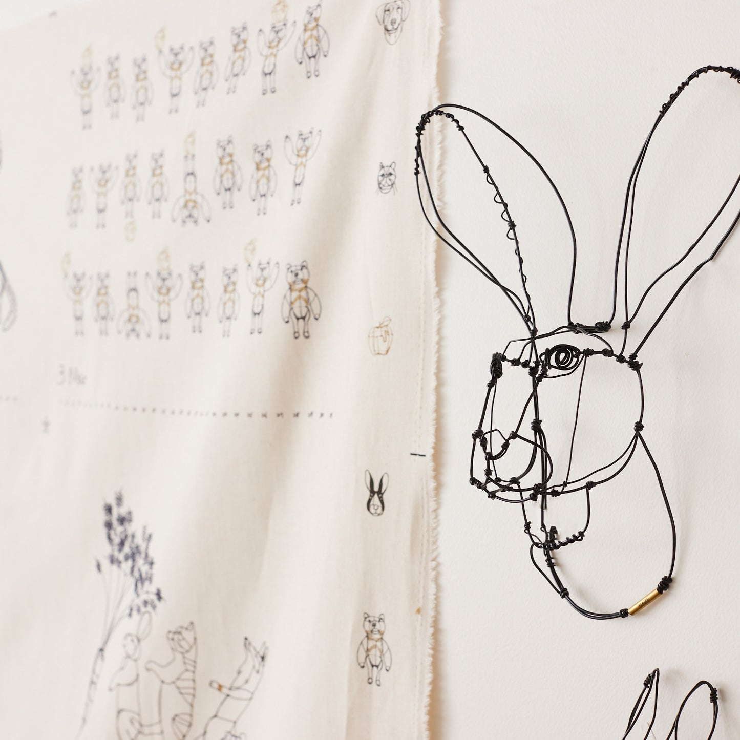 【cocca限定商品】+HAyU fabric ~カレンダーパネル~ 綿麻キャンバス