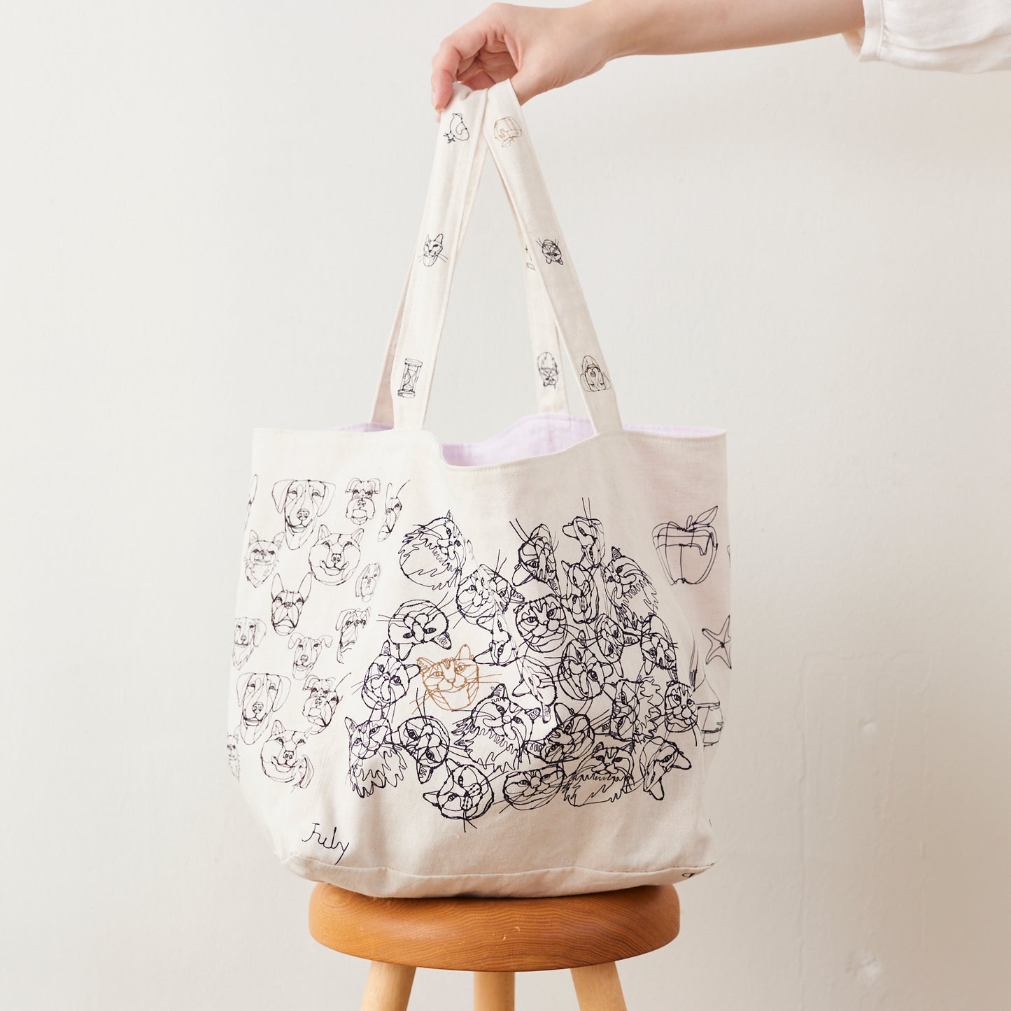 【cocca限定商品】+HAyU fabric ~カレンダーパネル~ 綿麻キャンバス