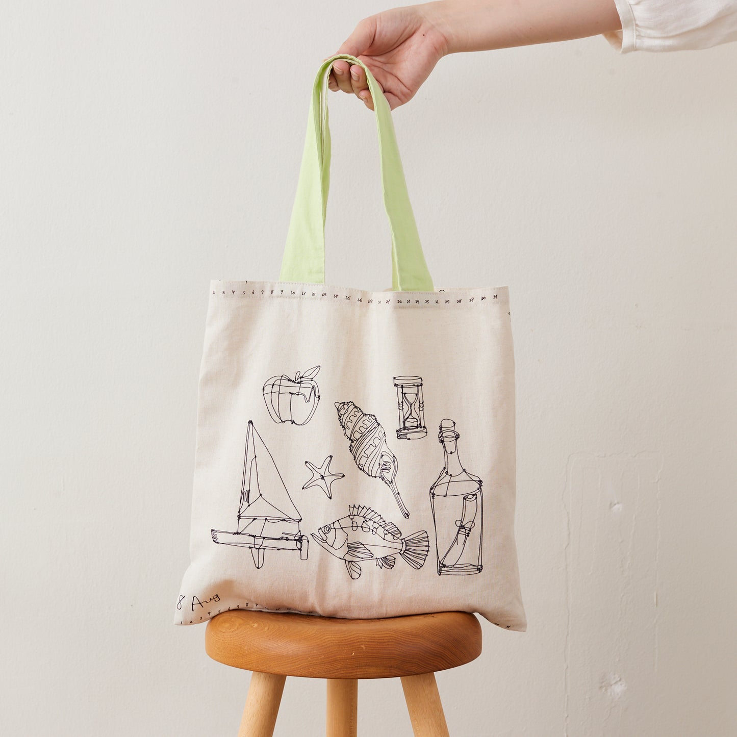 【cocca限定商品】+HAyU fabric ~カレンダーパネル~ 綿麻キャンバス