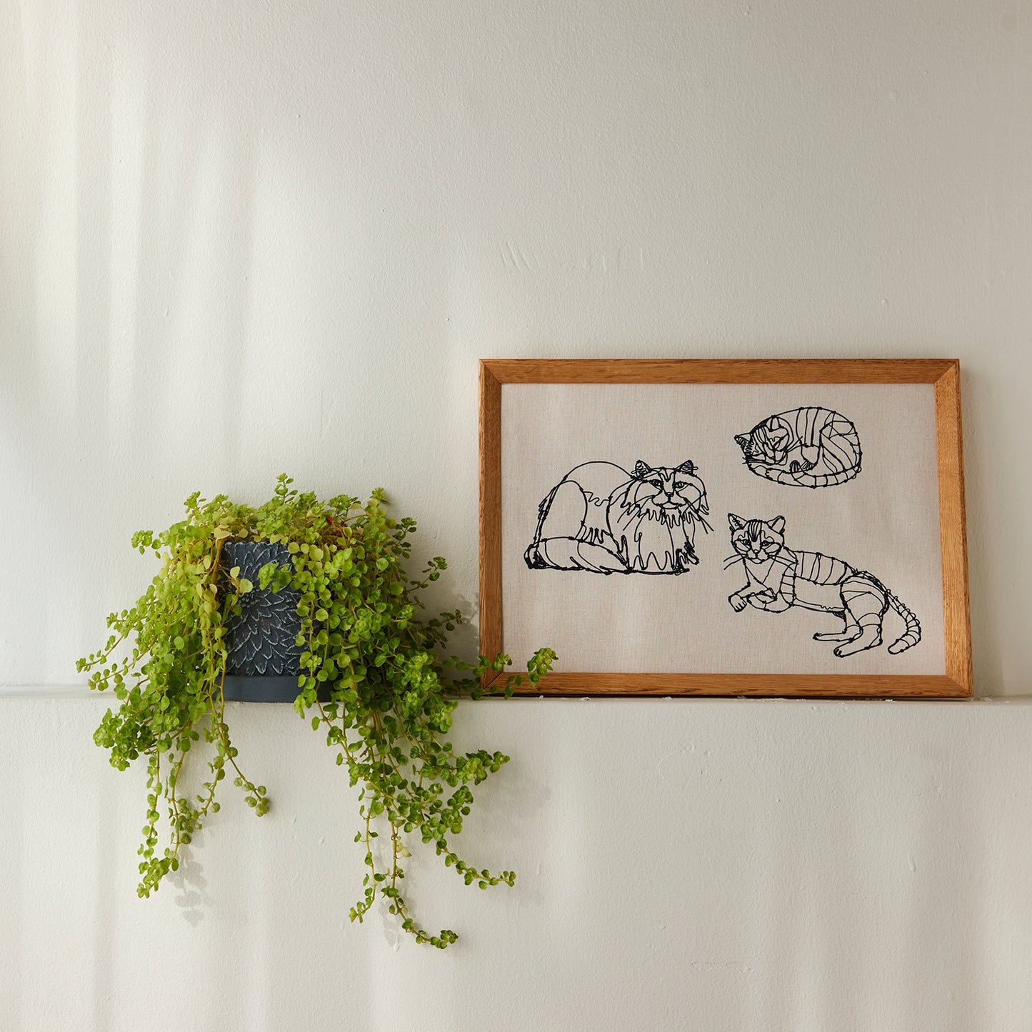 【cocca限定商品】+HAyU fabric ~カレンダーパネル~ 綿麻キャンバス