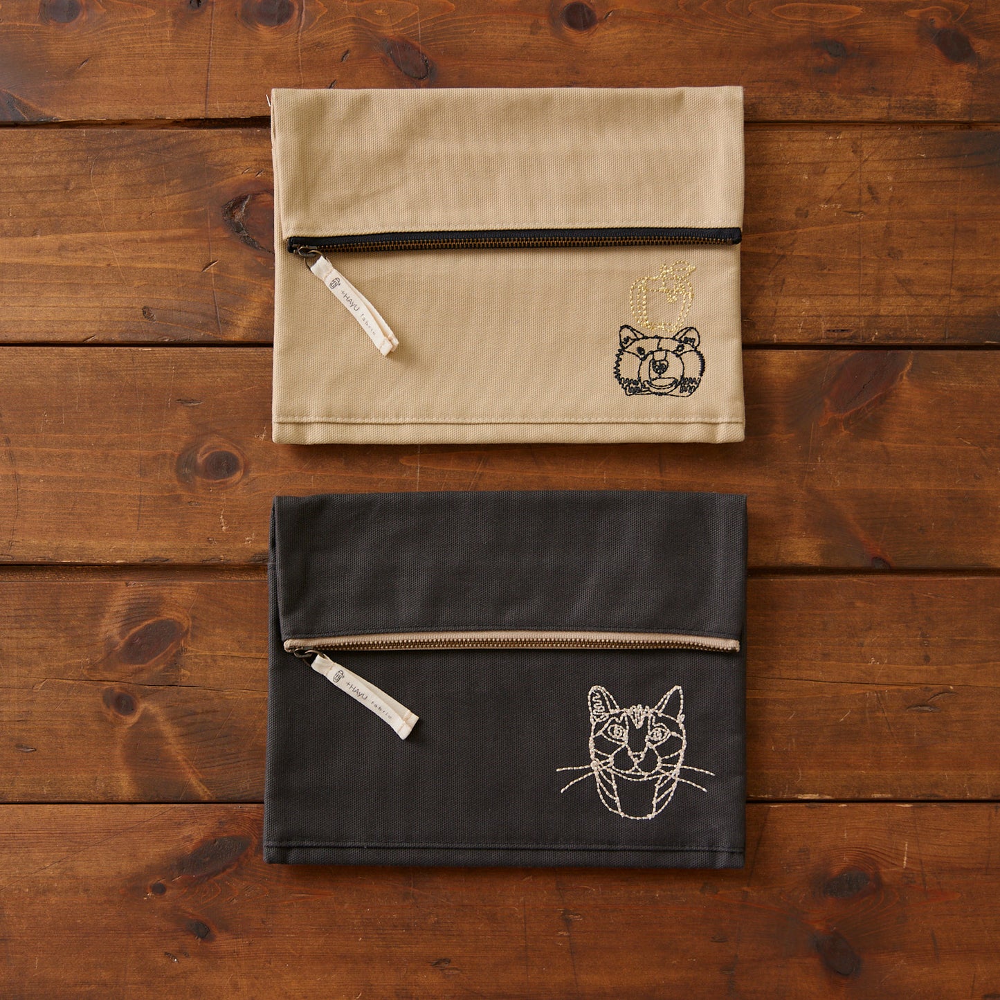 【+HAyU fabric】 -stationery & goods- ポケットブック