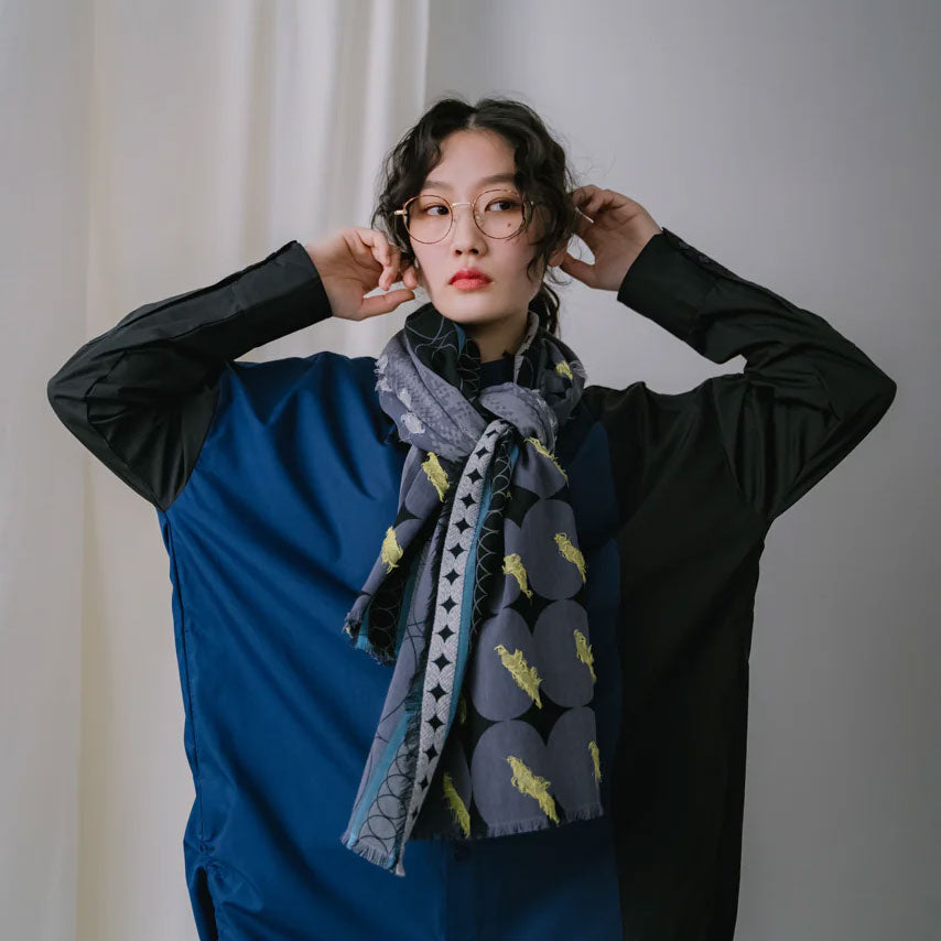 POLS -MIXTURE- FUSA ストール