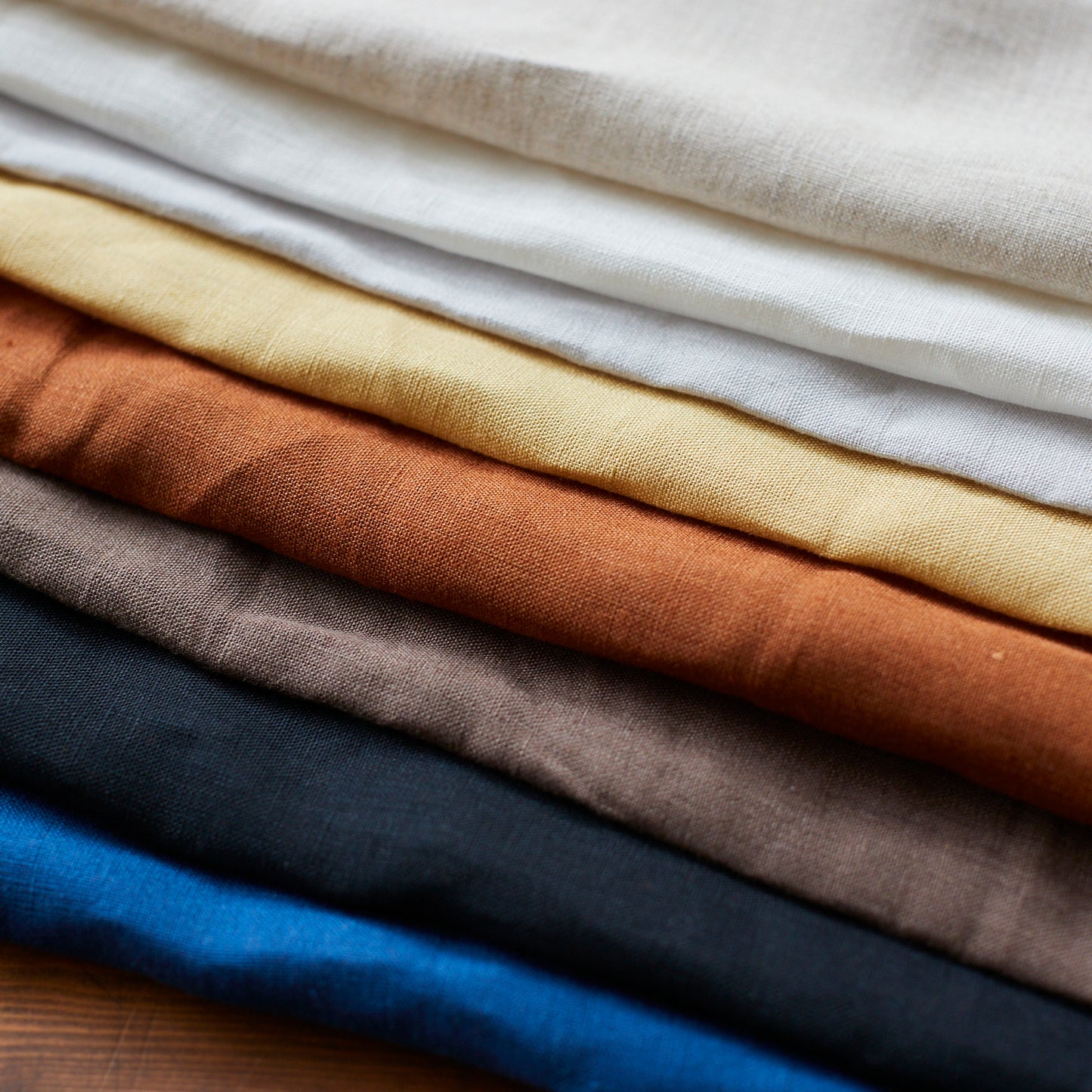 【SALE】NUNO TO MONO ベーシックリネン100% 無地