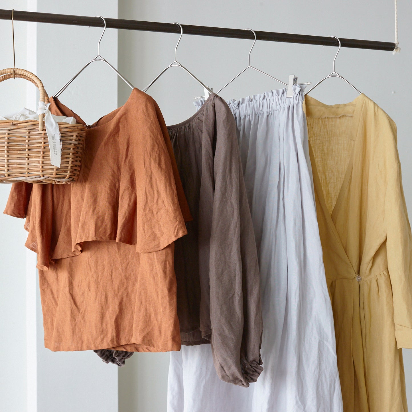 【SALE】NUNO TO MONO ベーシックリネン100% 無地