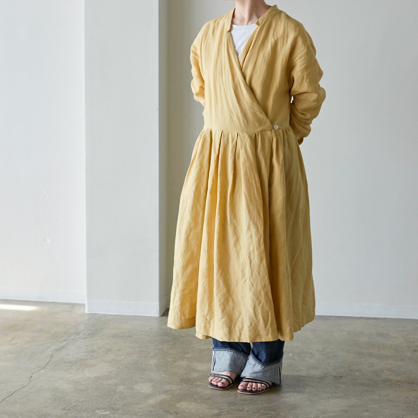 【SALE】NUNO TO MONO ベーシックリネン100% 無地