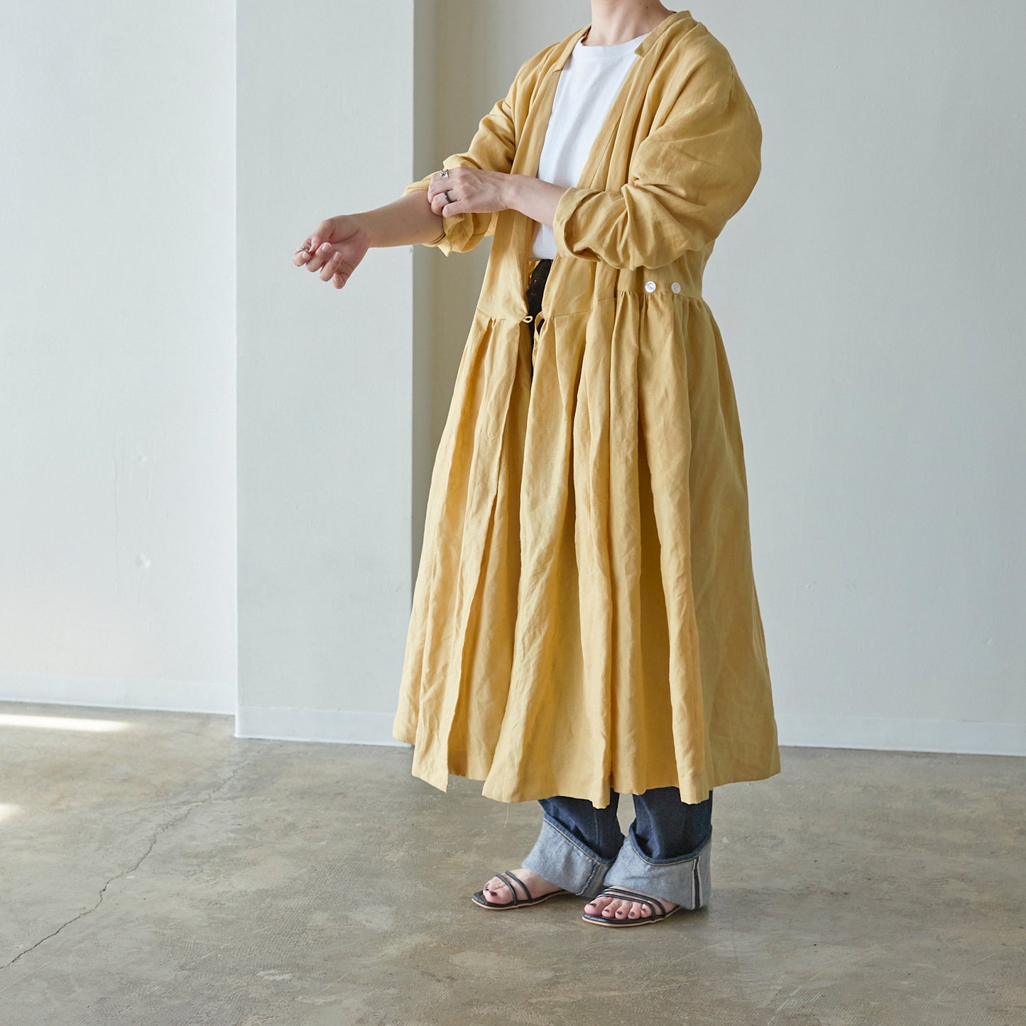 【SALE】NUNO TO MONO ベーシックリネン100% 無地