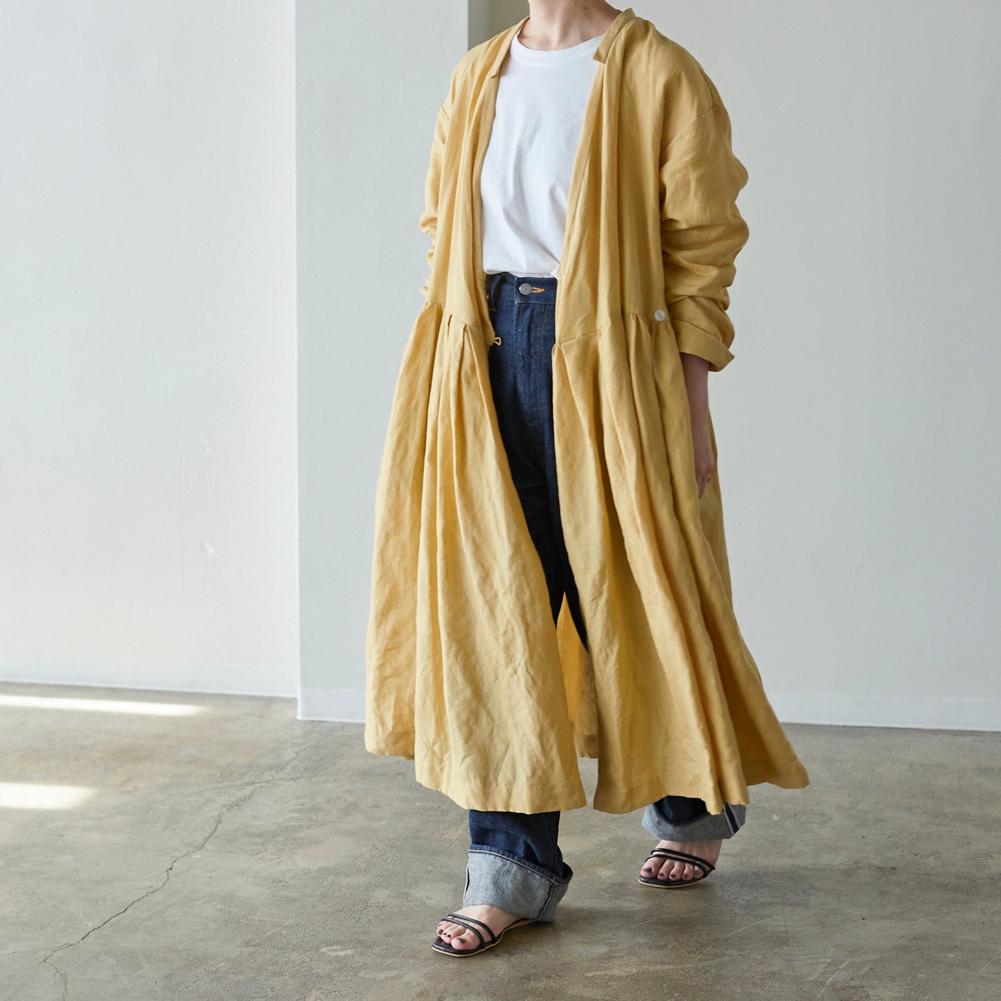 【SALE】NUNO TO MONO ベーシックリネン100% 無地