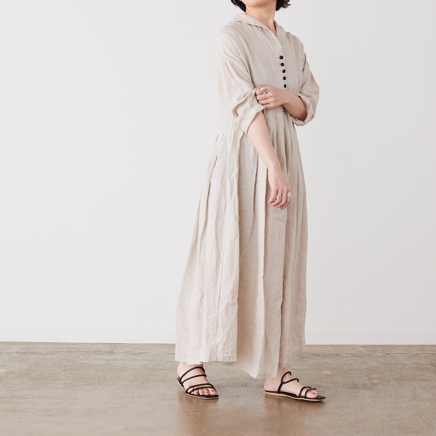 【SALE】NUNO TO MONO ベーシックリネン100% 無地