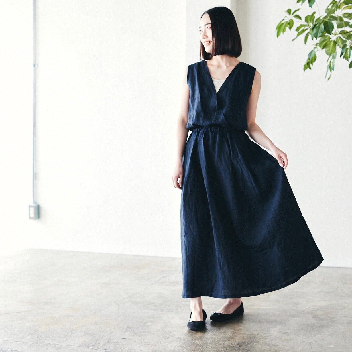 【SALE】NUNO TO MONO ベーシックリネン100% 無地
