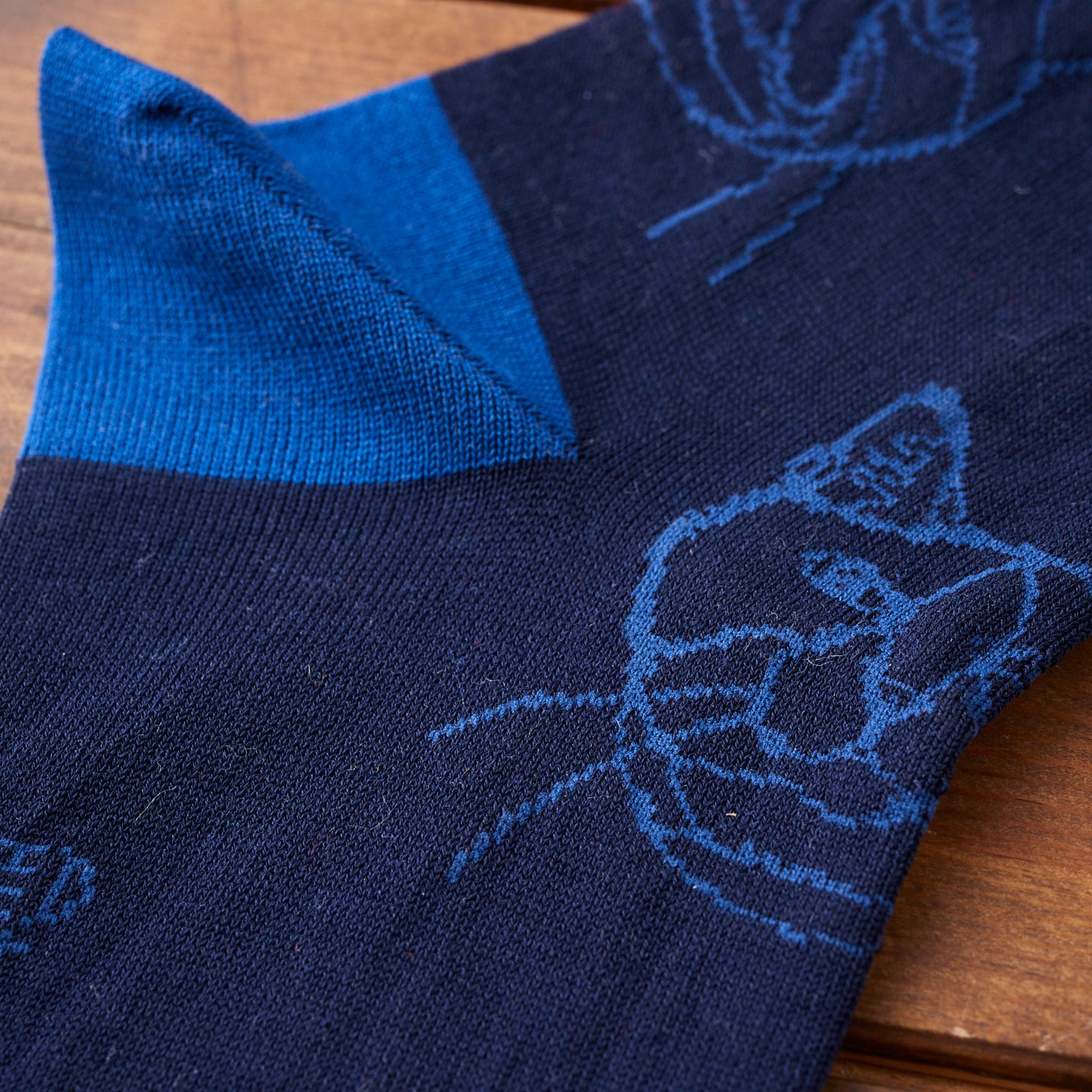 【+HAyU fabric】 Cats - ソックス -