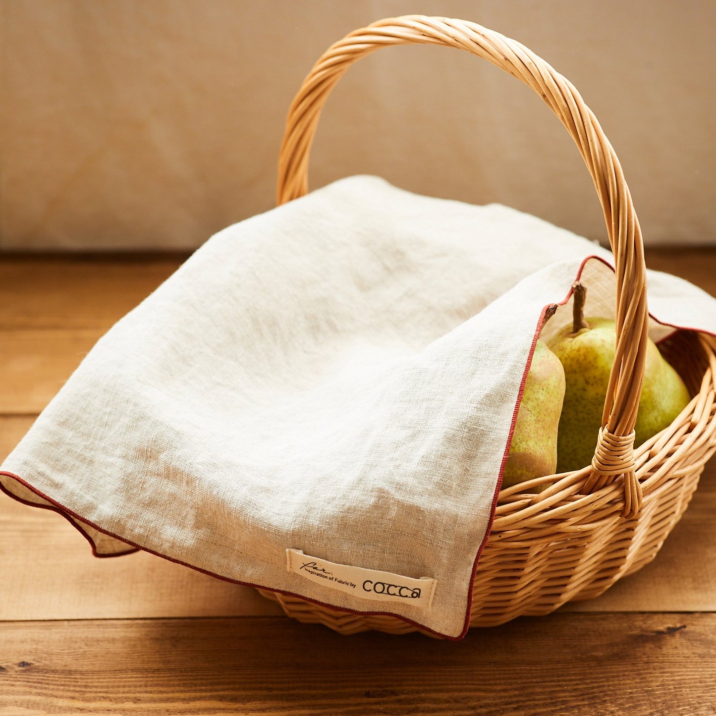 【cocca for】日に日になじむ、リネンキッチンクロス
