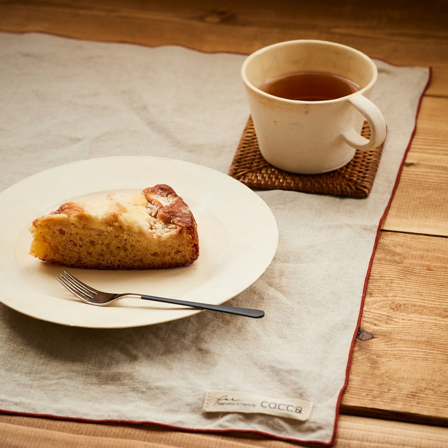 【cocca for】日に日になじむ、リネンキッチンクロス