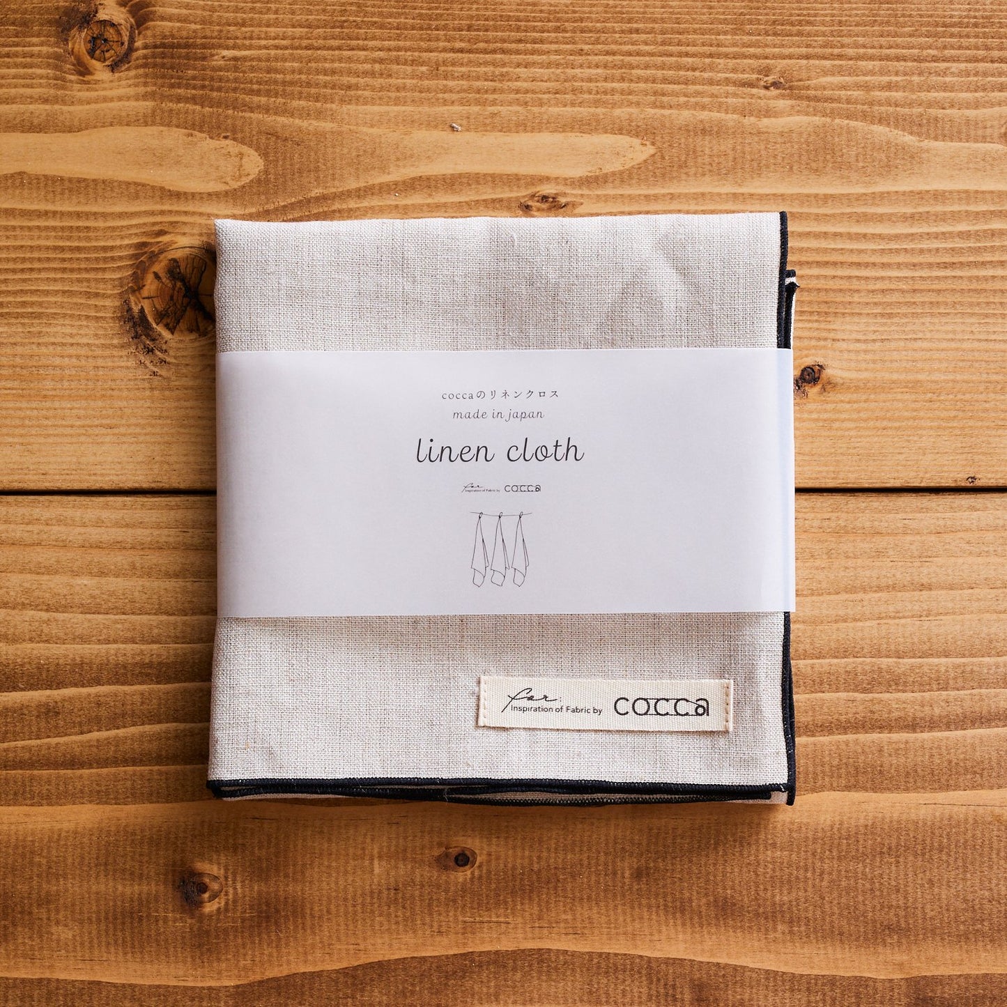 【cocca for】日に日になじむ、リネンキッチンクロス