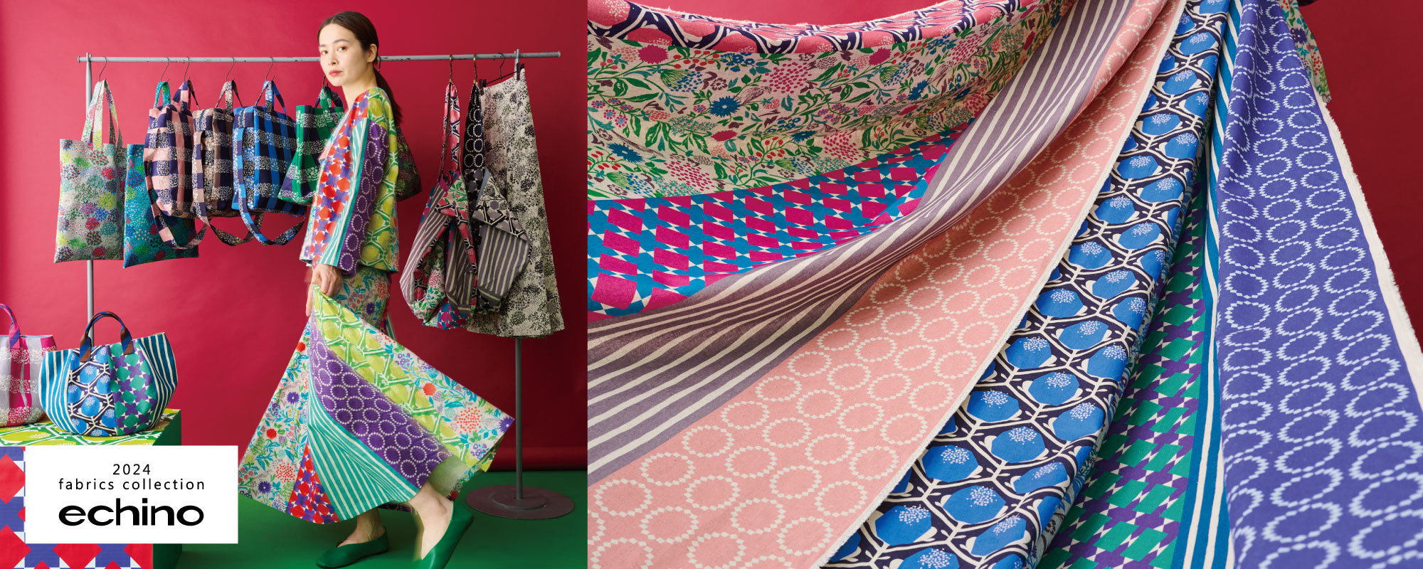 Naomi Ito Textile nani IRO 2022 New pattern – cocca