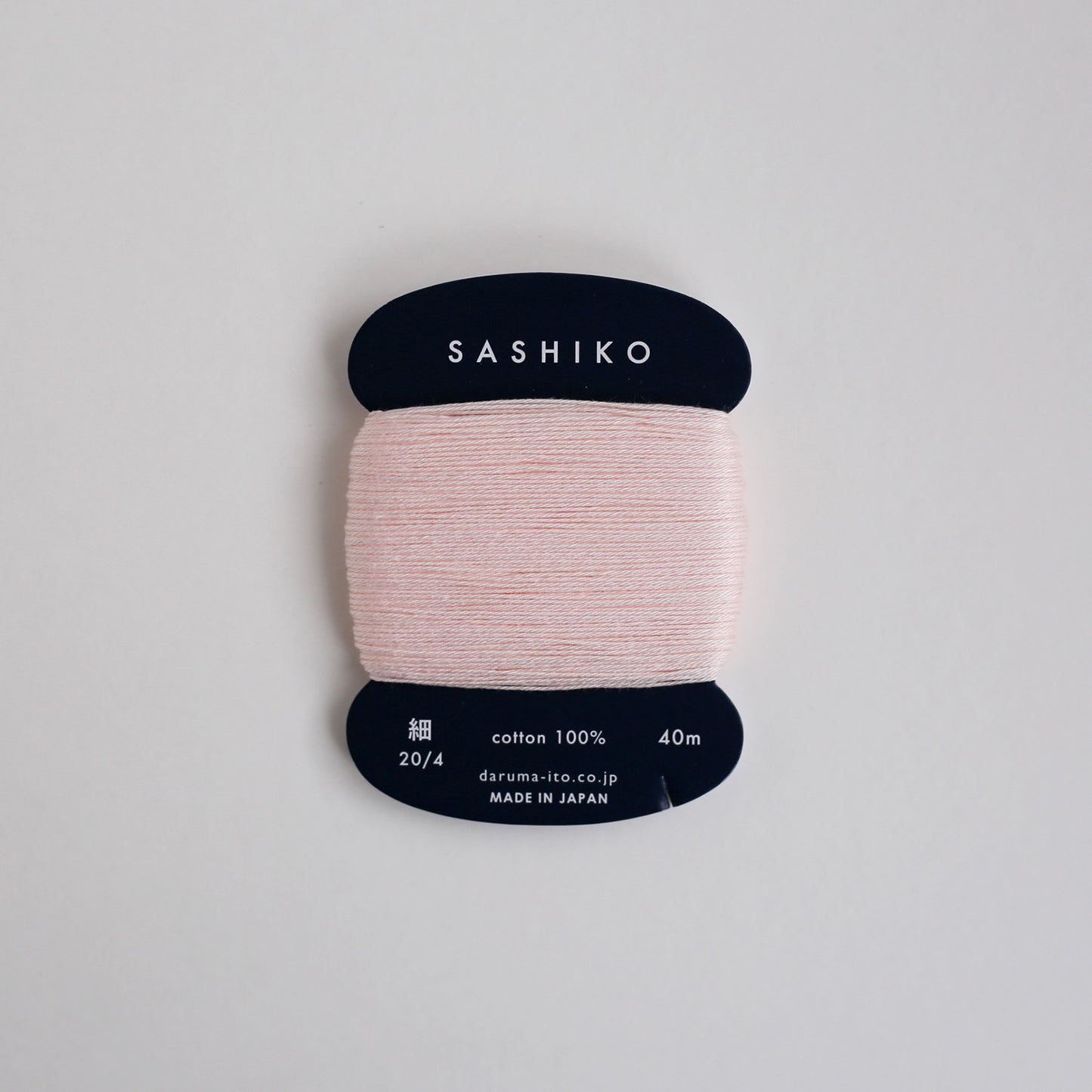 DARUMA 刺し子糸〈細〉 カード巻 40m