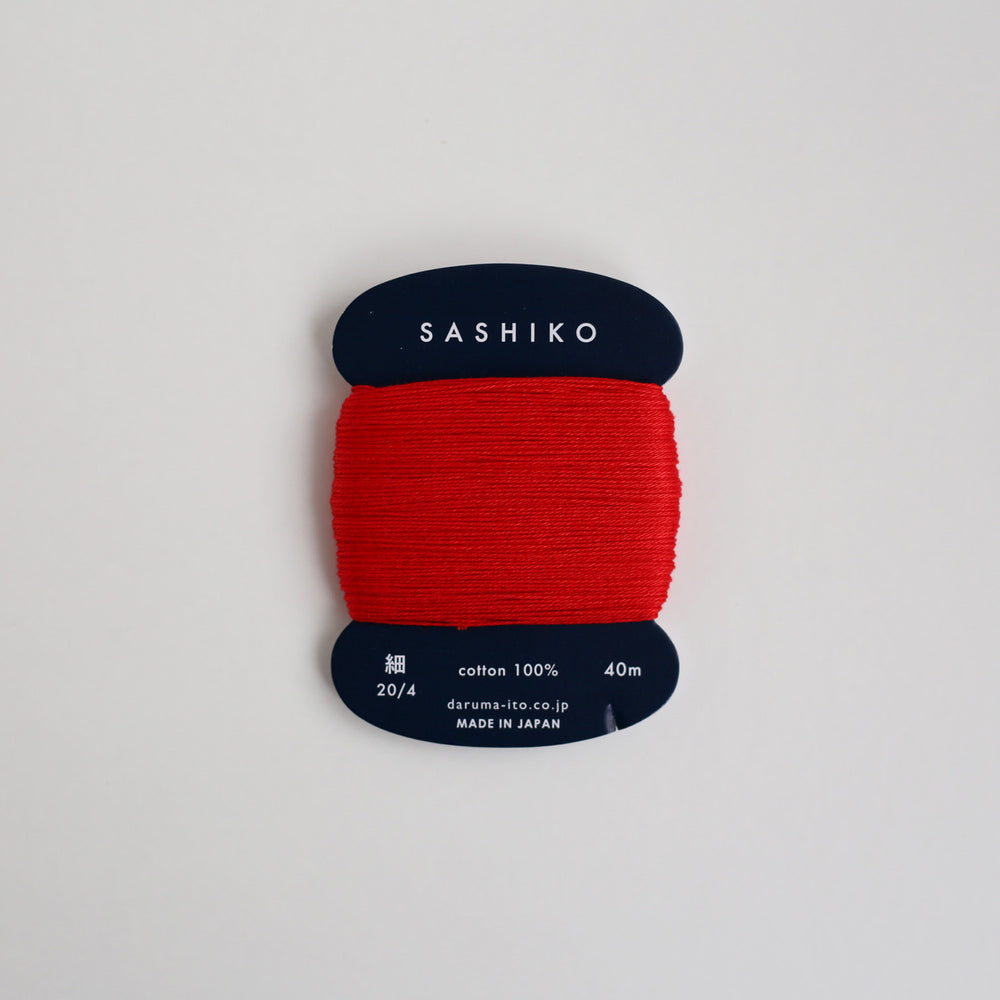 DARUMA 刺し子糸〈細〉 カード巻 40m 5505A00438