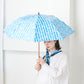 【晴雨兼用】coccaの日傘雨傘 dot 刺繍(折りたたみ)