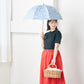 【晴雨兼用】coccaの日傘雨傘 elder flower 刺繍(ショート)