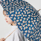 【晴雨兼用】coccaの日傘雨傘 elder flower 刺繍(ショート)