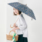 【晴雨兼用】coccaの日傘雨傘 elder flower  刺繍(折りたたみ)