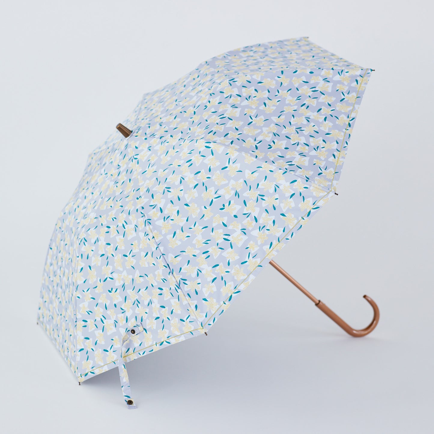 【晴雨兼用】coccaの日傘雨傘 elder flower  刺繍(折りたたみ)