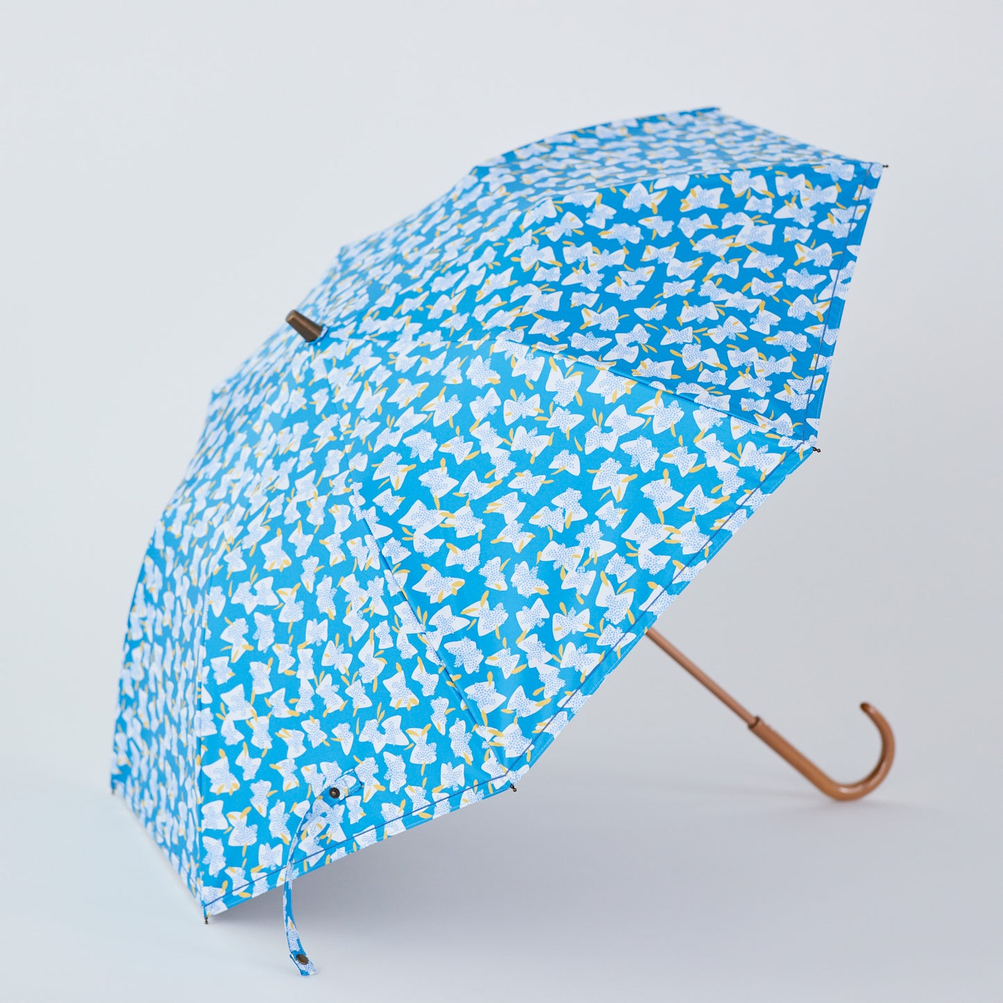 【晴雨兼用】coccaの日傘雨傘 elder flower  刺繍(折りたたみ)