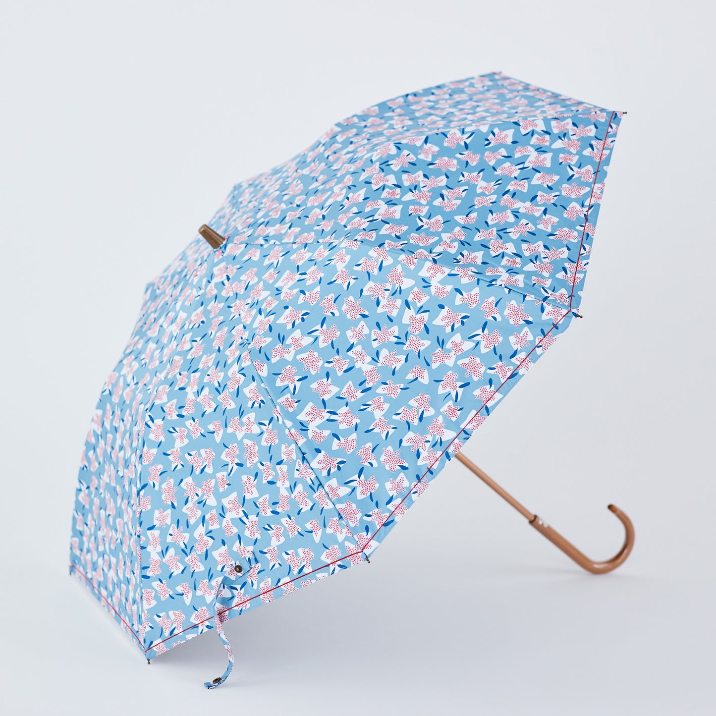 【晴雨兼用】coccaの日傘雨傘 elder flower  刺繍(折りたたみ)